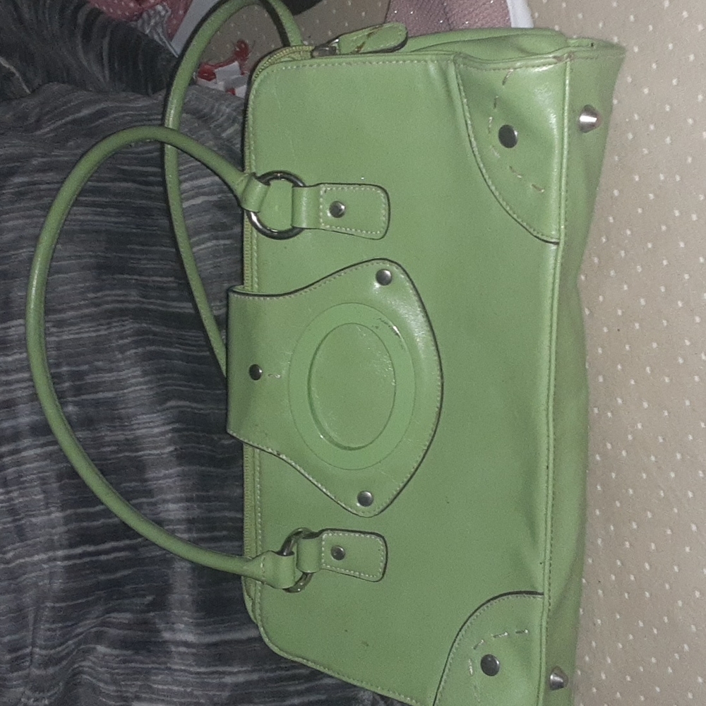 Purse green new